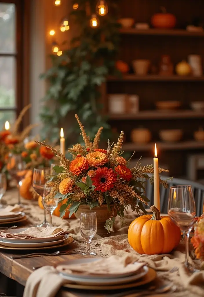 32 Gorgeous Fall Wedding Colors for Your Special Day! - 20. Pumpkin Orange and Brown