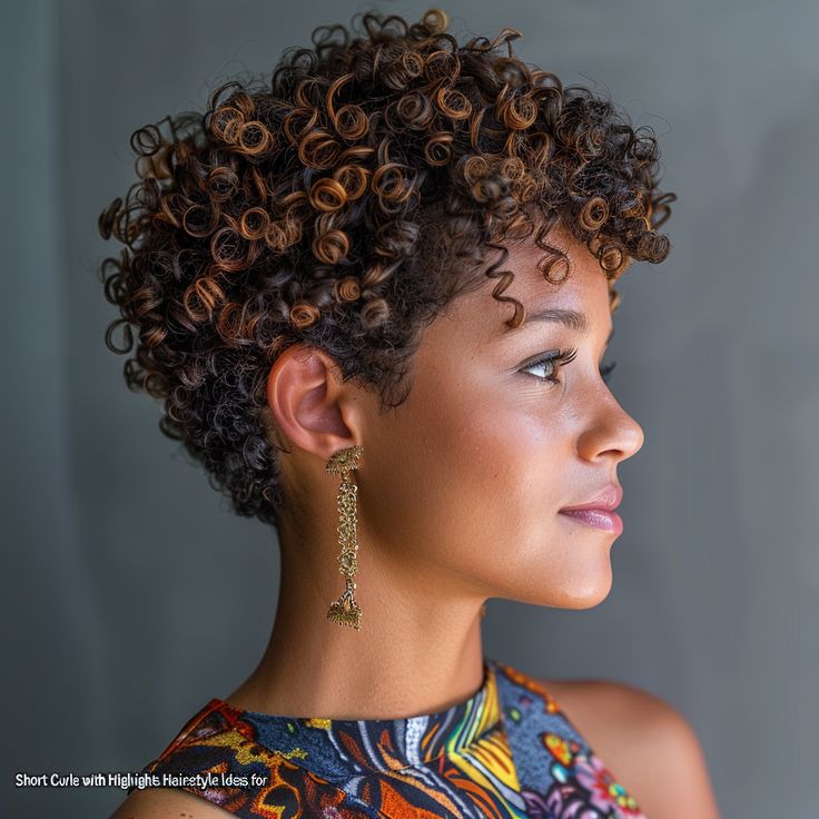 20 Stunning Natural Hair Cuts for Black Women That Will Turn Heads! - Elegant Long Layered Curls