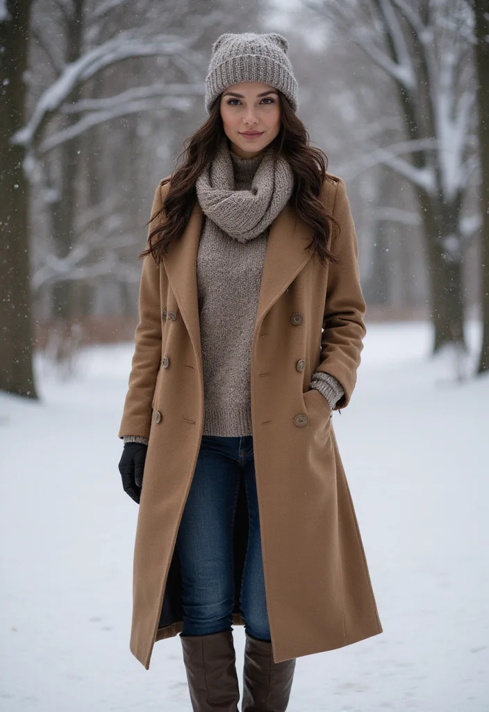 40 Stylish Winter Outfits You'll Fall in Love With (Wait Until You See #17!) - 1. Layered Elegance