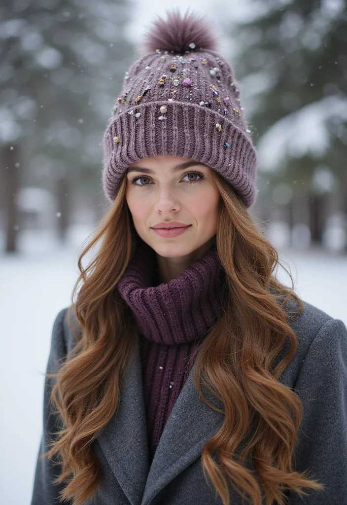 40 Stylish Winter Outfits You'll Fall in Love With (Wait Until You See #17!) - 13. The Stylish Beanie