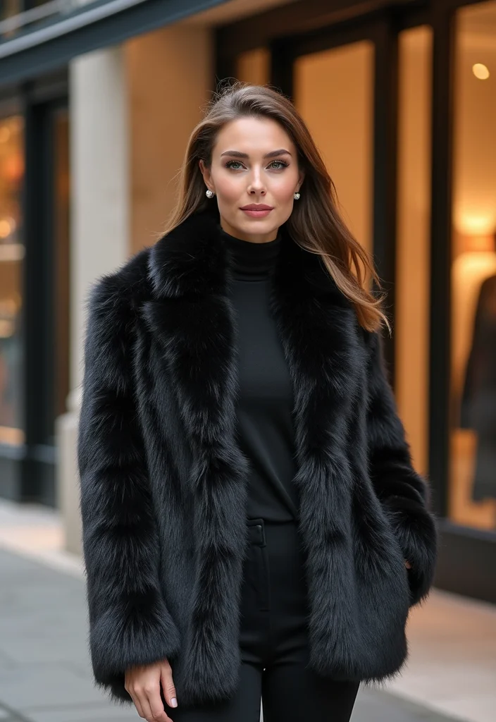 40 Stylish Winter Outfits You'll Fall in Love With (Wait Until You See #17!) - 17. Luxe Faux Fur