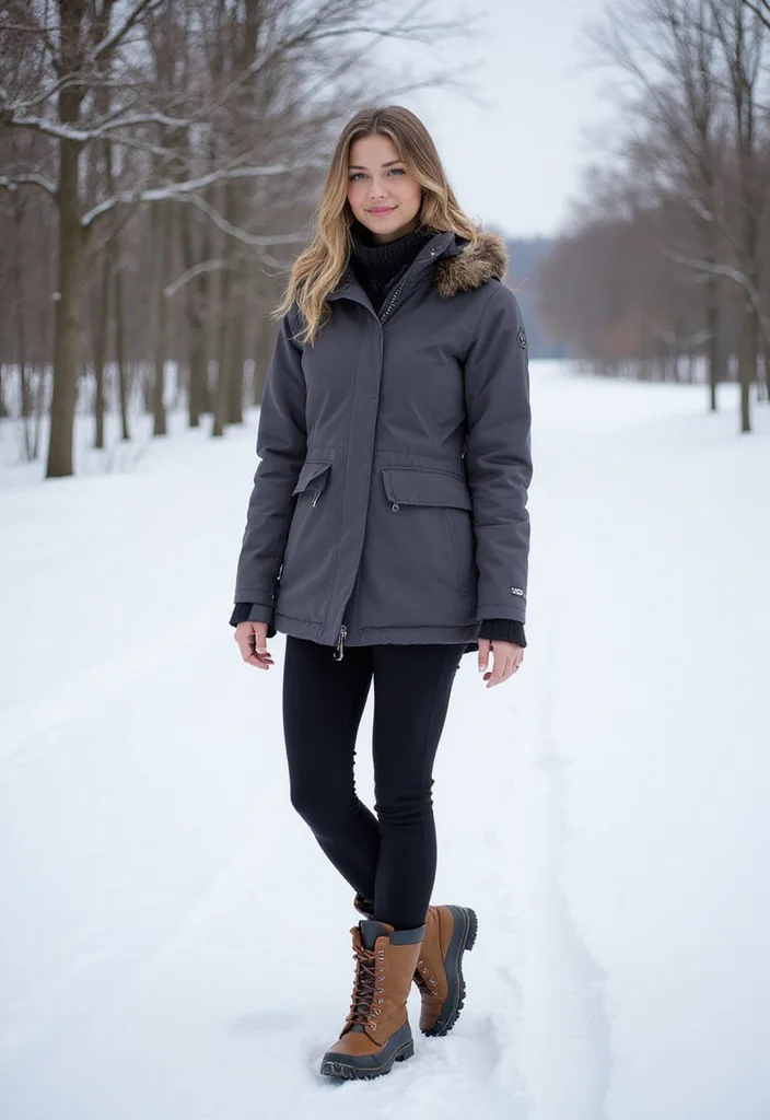 40 Stylish Winter Outfits You'll Fall in Love With (Wait Until You See #17!) - 18. Practical Yet Chic