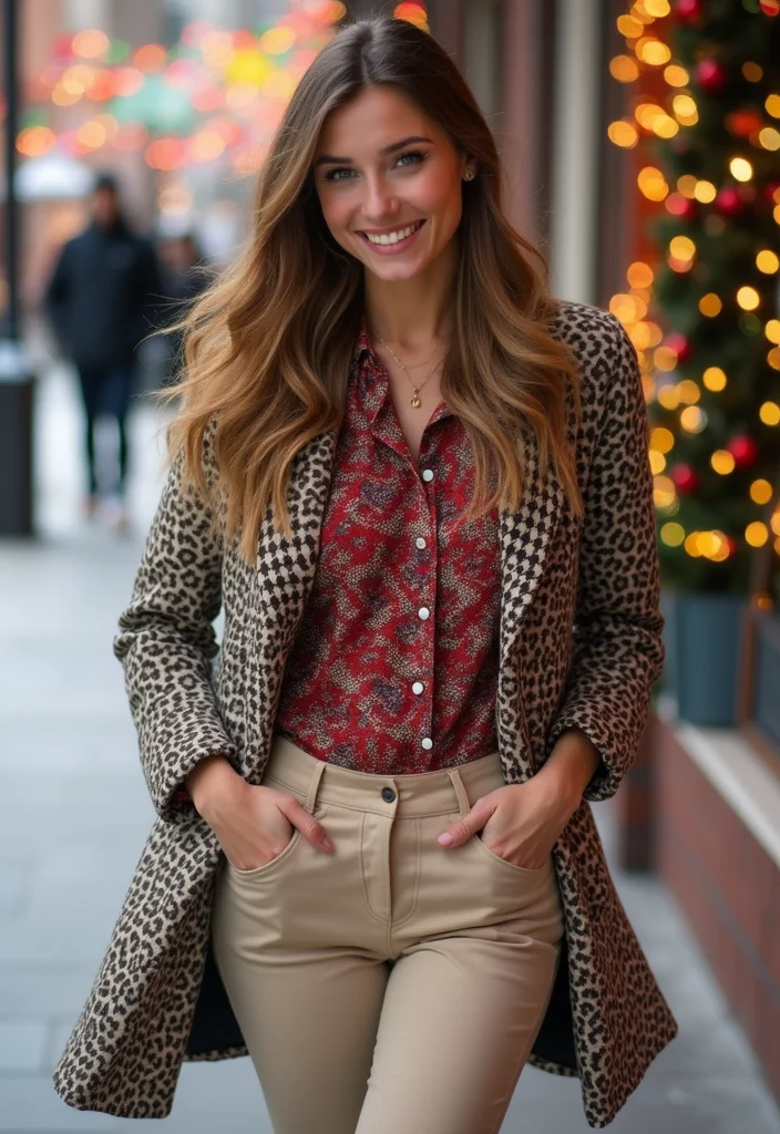 40 Stylish Winter Outfits You'll Fall in Love With (Wait Until You See #17!) - 27. Playful Patterns