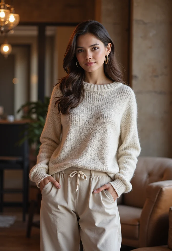 40 Stylish Winter Outfits You'll Fall in Love With (Wait Until You See #17!) - 35. Relaxed Fits