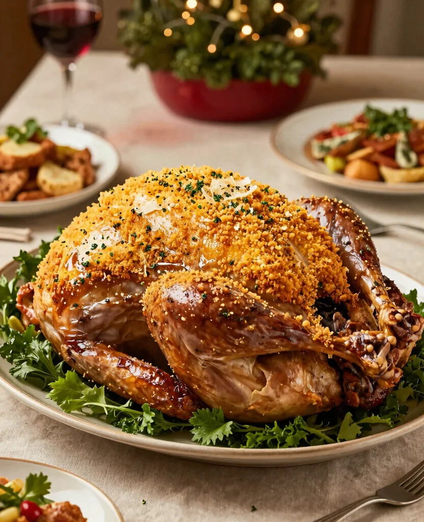 11 Mouth-Watering Christmas Turkey Recipes That Will Steal the Show! - 8. Italian Herb and Parmesan Turkey