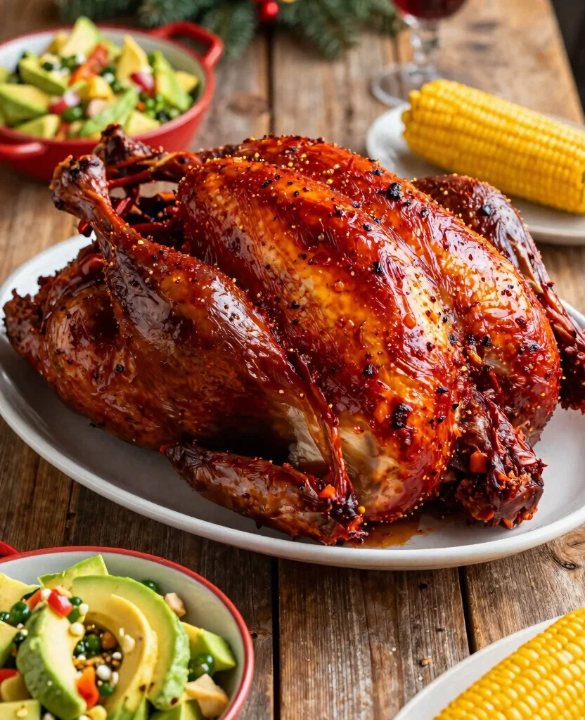 11 Mouth-Watering Christmas Turkey Recipes That Will Steal the Show! - 9. Southwest Chili Rubbed Turkey