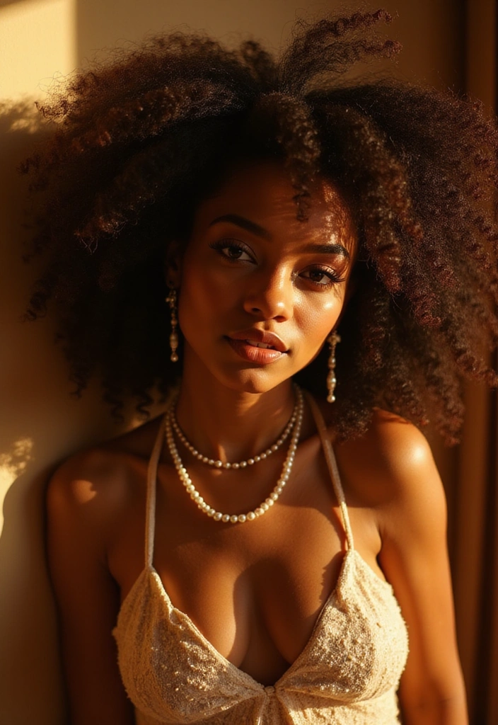 15 Stunning Haircuts with Bangs for Black Women That Will Change Your Look Instantly! - 13. Candlelit Elegance