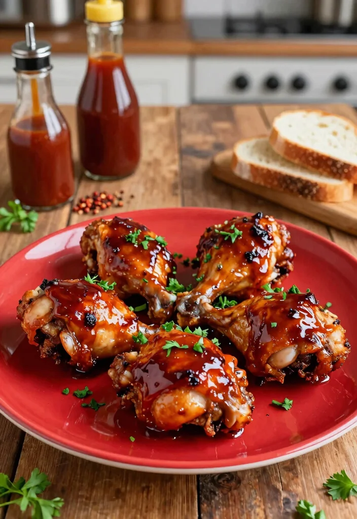 17 Amazing Oven Chicken Recipes (You Won’t Believe #9!) - 2. Spicy BBQ Baked Chicken Thighs 1