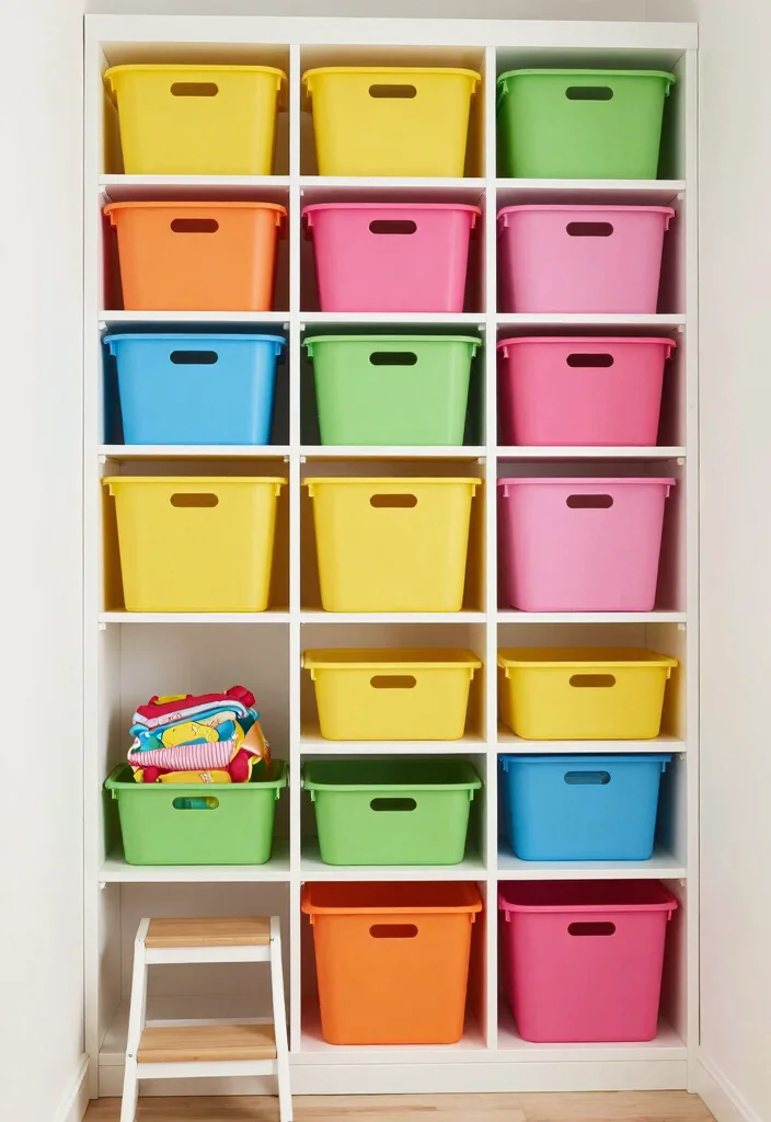 19 Kids Closet Organization Tricks That'll Make You the Ultimate Parent! - 11. Utilize Vertical Space 1