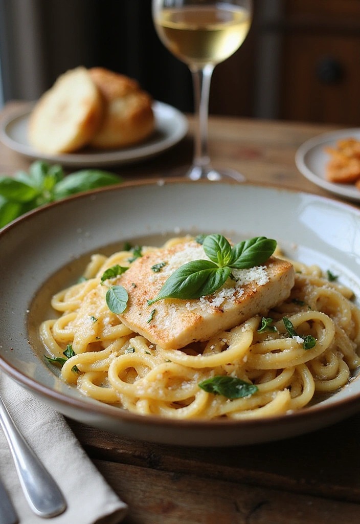 22 Tasty Pan Seared Mediterranean Cod Recipes That’ll Impress Your Guests! - 15. Creamy Mediterranean Cod Pasta
