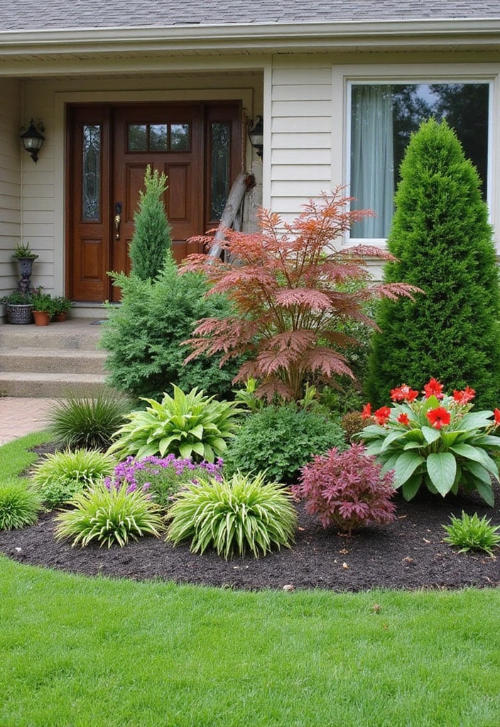 25 Curb Appeal Tips That Real Estate Pros Swear By (Transform Your Home's First Impression!) - 20. Thoughtful Plant Placement
