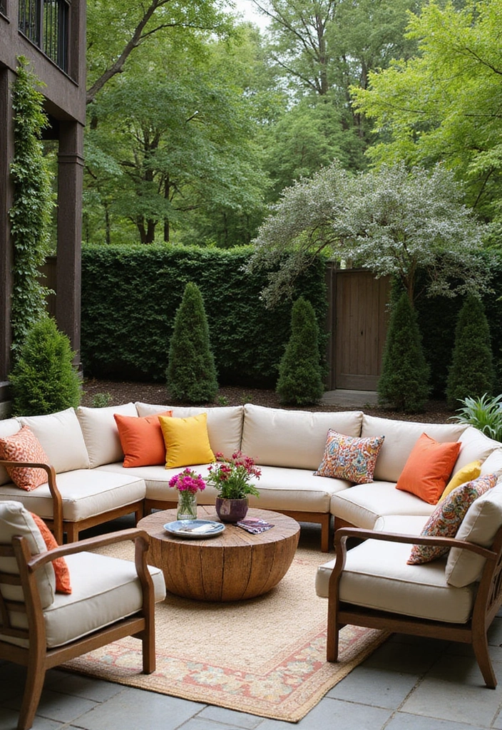 25 Curb Appeal Tips That Real Estate Pros Swear By (Transform Your Home's First Impression!) - 22. Outdoor Seating Areas