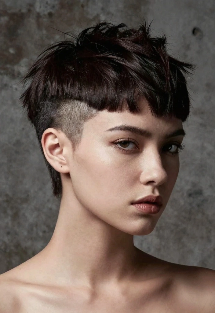 32 Chic Hairstyles for Women That Are Bold and Beautiful (#23 Is a Showstopper!) - 11. Bold Undercut