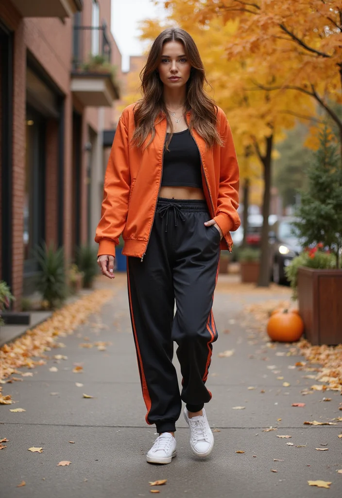 35 Fall Winter Outfit Ideas That Will Turn Heads (You Won't Believe #10!) - 24. Stylish Tracksuit for Casual Days