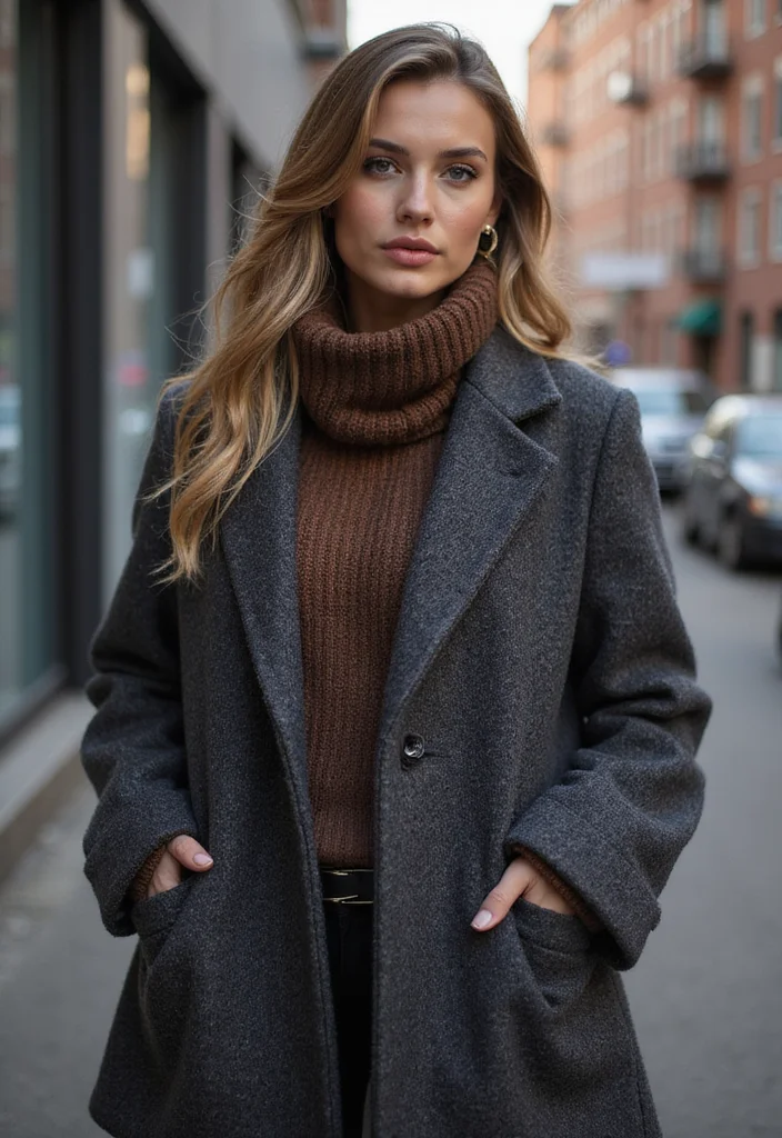 42 European Winter Outfits You'll Want to Copy This Season (Wait Until You See #12!) - 40. Layered Textures: Mixing Fabrics