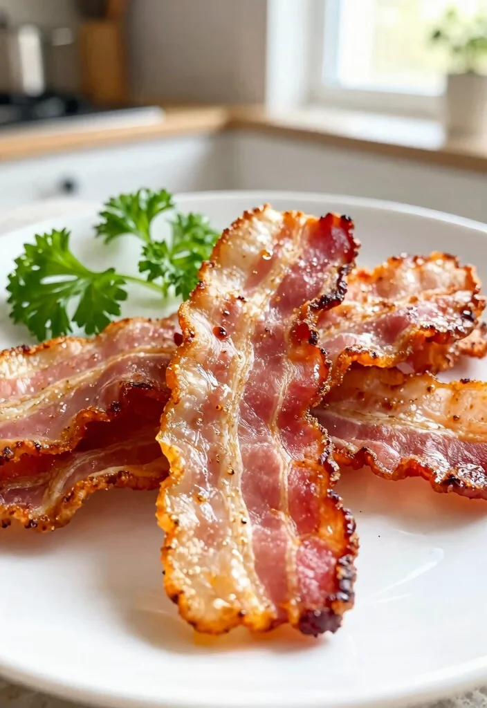 10 Air Fryer Breakfasts You Can Whip Up in 10 Minutes (Perfect for Busy Mornings!) - 2. Crispy Air Fryer Bacon 1