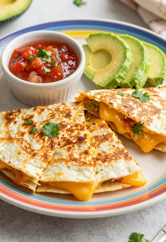 10 Air Fryer Breakfasts You Can Whip Up in 10 Minutes (Perfect for Busy Mornings!) - 8. Air Fryer Breakfast Quesadilla 1