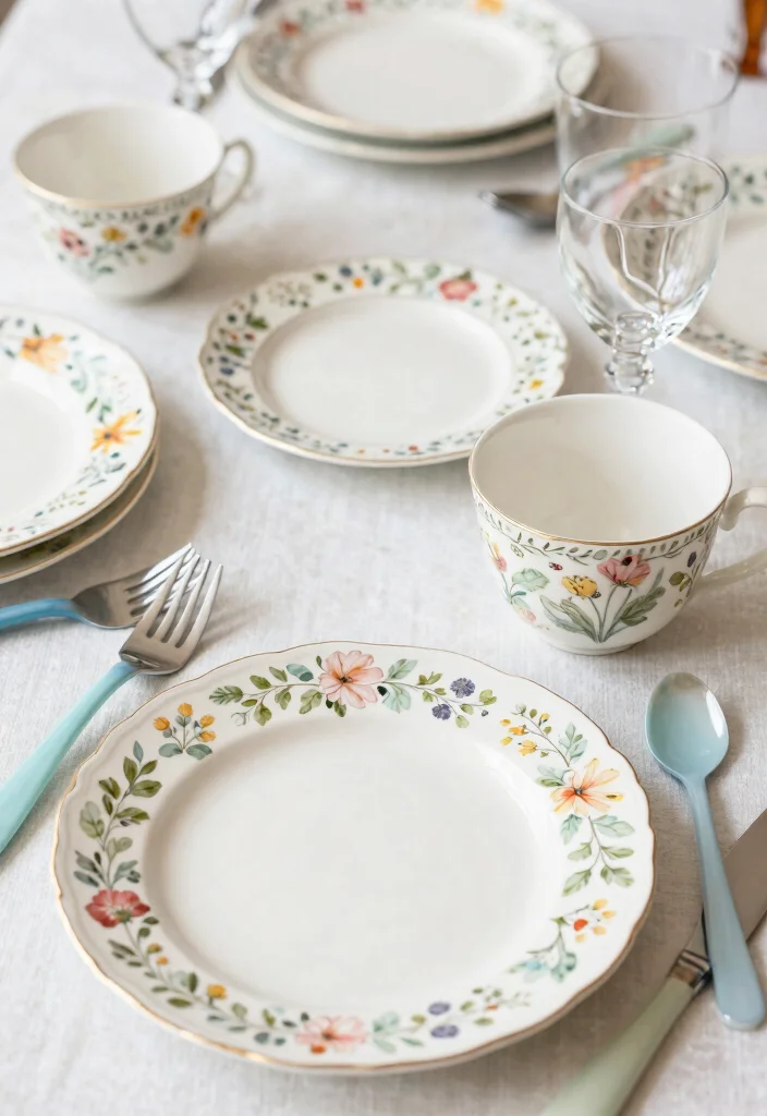 10 Simple Easter Decor and Table Ideas That Will Make Your Celebration Feel Extra Special! - 9. Seasonal Tableware 1