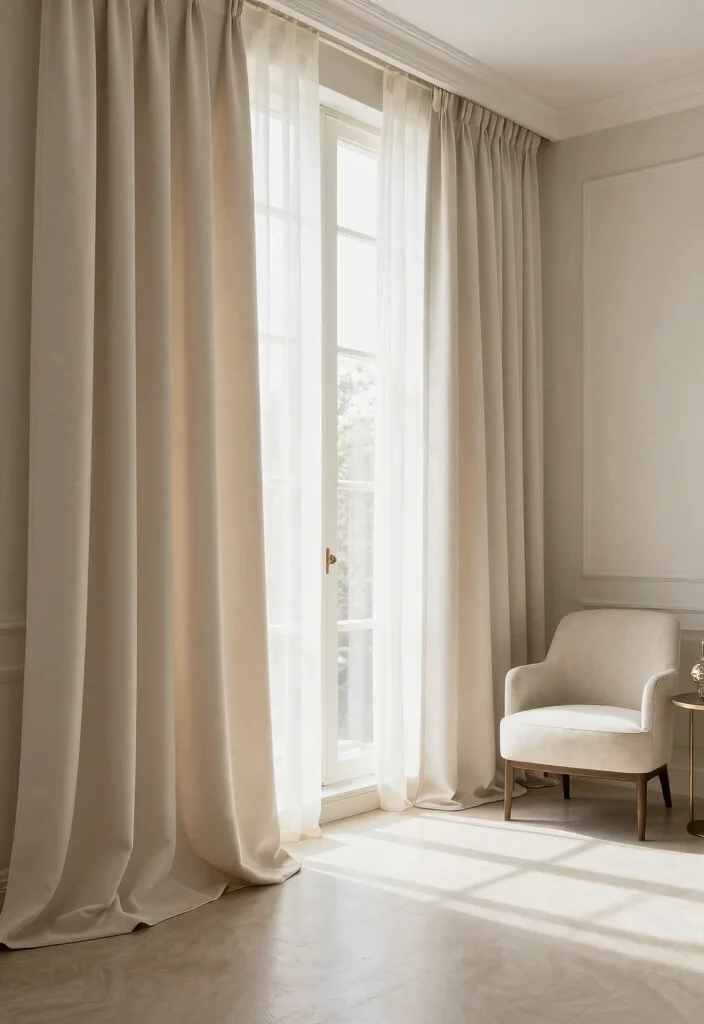 12 Quiet Luxury Decor Touches That'll Make Your Home Look Incredibly Expensive! - 8. Customized Window Treatments 1