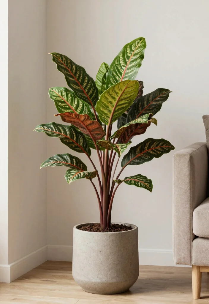 15 Indoor Plants That'll Boost Your Home Decor and Air Quality (Don't Miss #8!) - 13. Calathea: The Patterned Delight 1