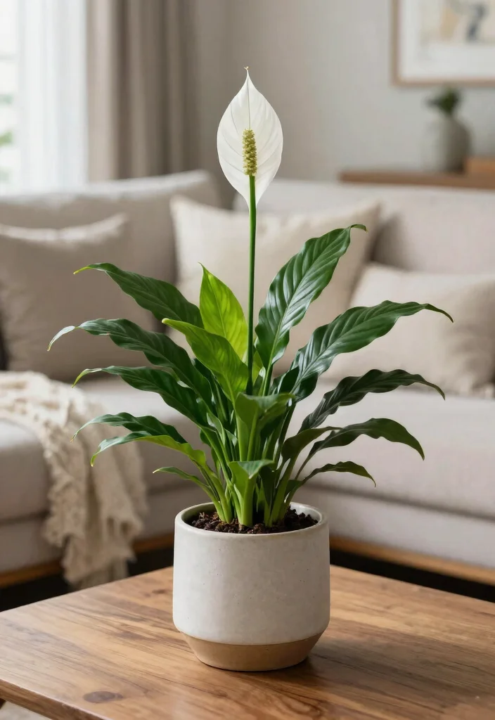 15 Indoor Plants That'll Boost Your Home Decor and Air Quality (Don't Miss #8!) - 3. Peace Lily: The Elegant Shade Tolerant 1
