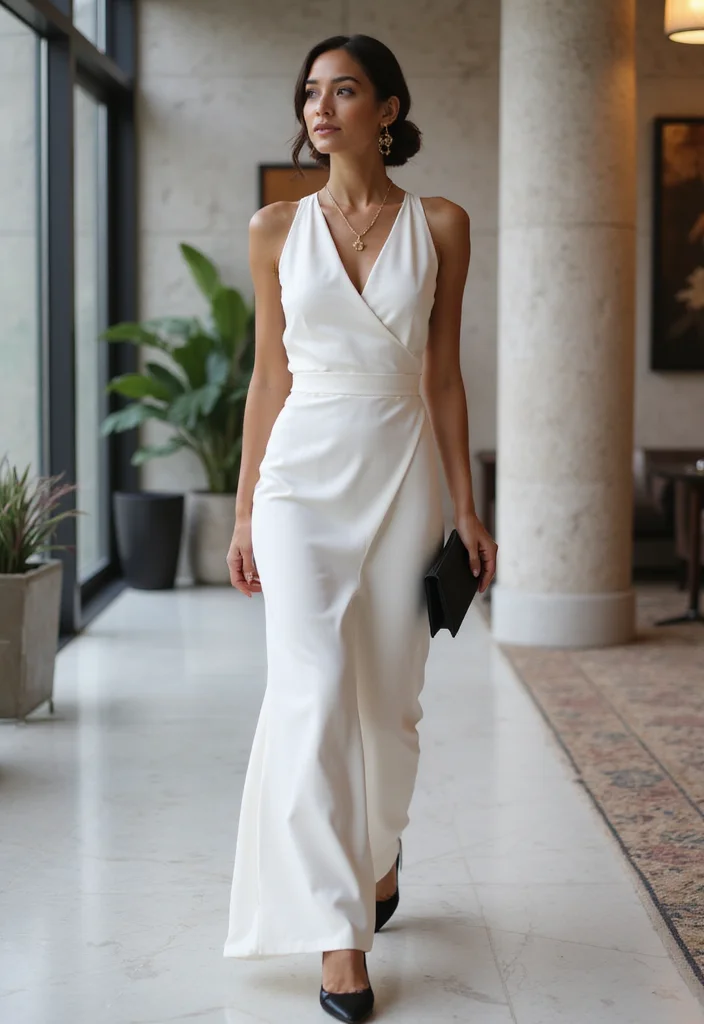 17 Show-Stopping Formal Elegant Outfit Ideas to Dazzle at Your Next Party! - 11. Modern Minimalist Chic 1