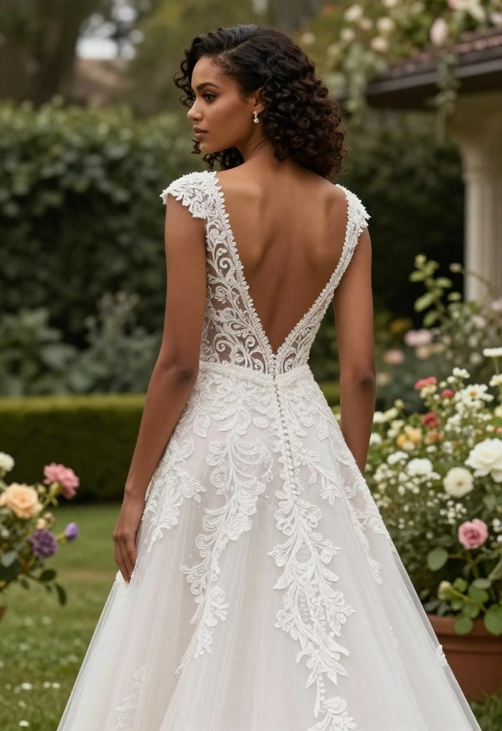 18 Stunning Boho Wedding Dresses That Will Leave You Breathless! - 13. Statement Back 1