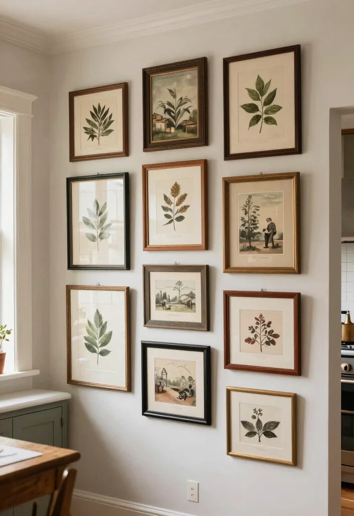 20 Charming Country Kitchen Touches You Never Knew You Needed! - 18. Country-Themed Art 1