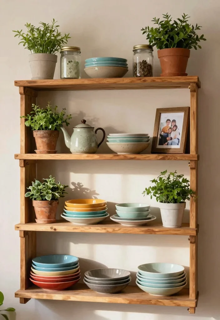 20 Charming Country Kitchen Touches You Never Knew You Needed! - 3. Open Shelving 1