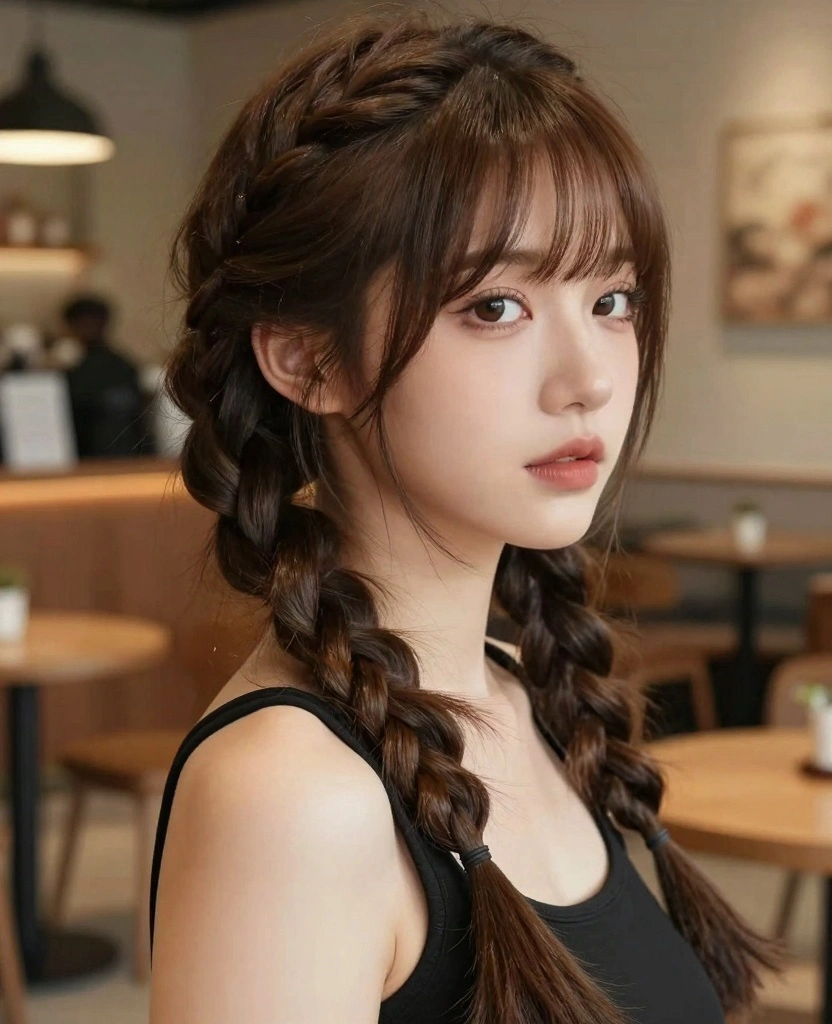 20 Stunning Braids That Will Turn Heads! (#20 Will Leave You Speechless!) - 18. Braided Bangs: A Fresh Touch 1