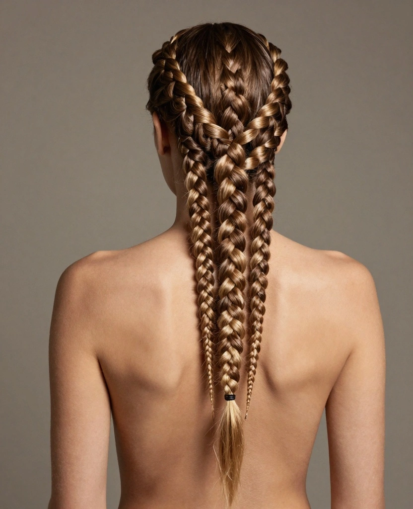 20 Stunning Braids That Will Turn Heads! (#20 Will Leave You Speechless!) - 7. Micro Braids: Delicate and Dainty 1