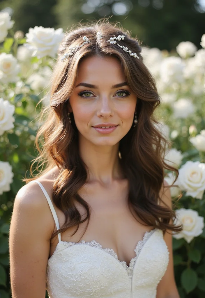 25 Stunning Bride Hair Ideas That Will Leave Everyone Speechless (Wait Until You See #18!) - 3. Romantic Waves 1