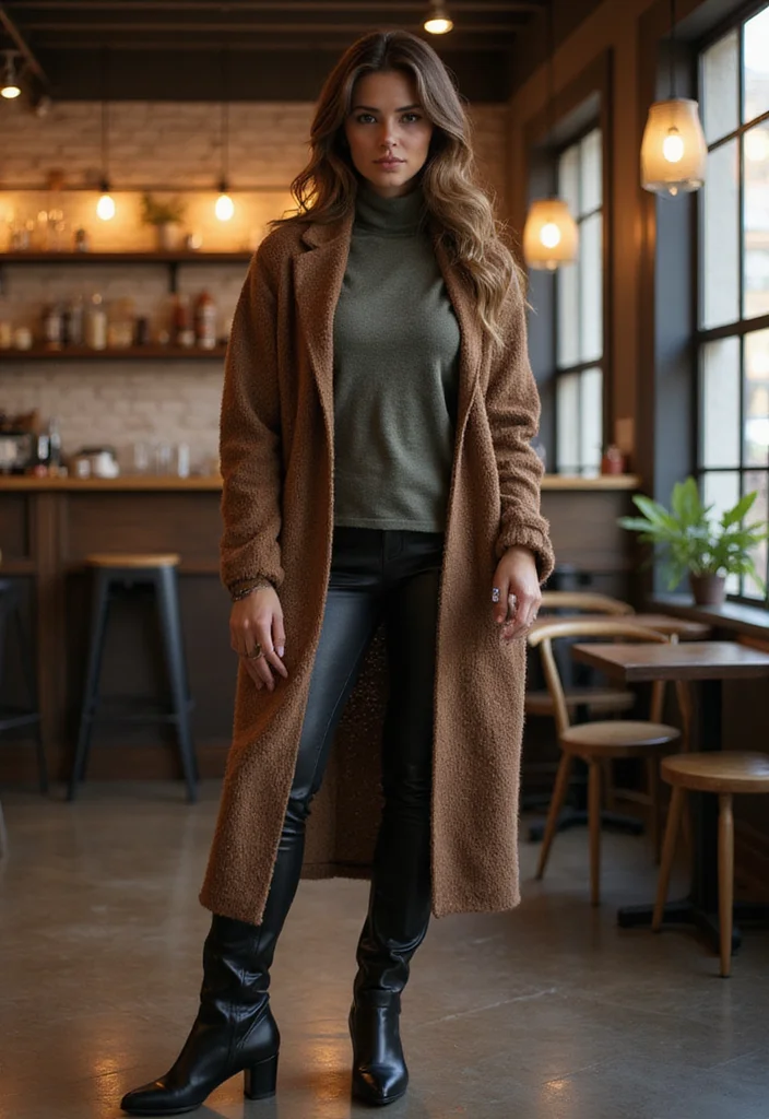 Date Night Outfits That Aren't Just a Little Black Dress (20+ Looks) - 23. Fashion-Forward Layering 1