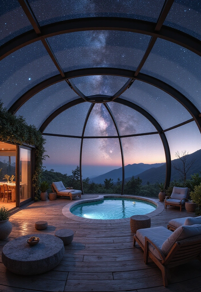 Unlock the Secret: 20 Forest Villas So Magical, They Belong in a Fairytale! - 13. The Celestial Dome Retreat 1
