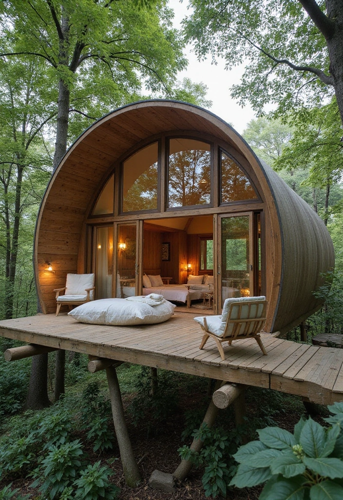 Unlock the Secret: 20 Forest Villas So Magical, They Belong in a Fairytale! - 15. The Dreamy Canopy Villa 1