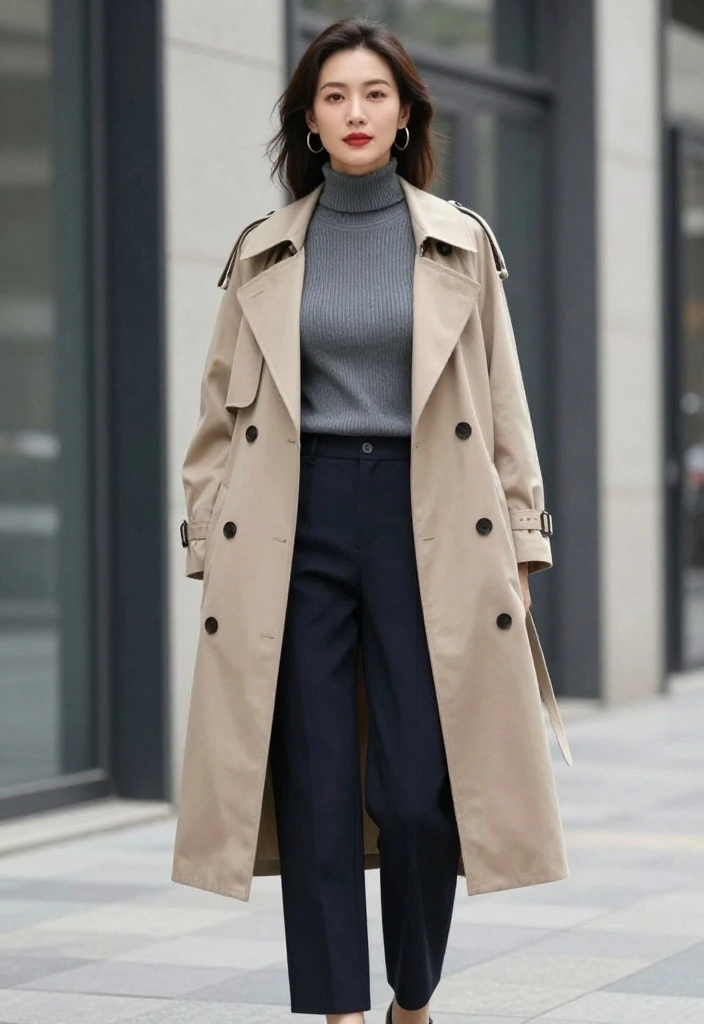 15 Chic Feminine Elegance Outfits to Elevate Your Style Game (You Won't Believe #5!) - 13. Sophisticated Layering 1
