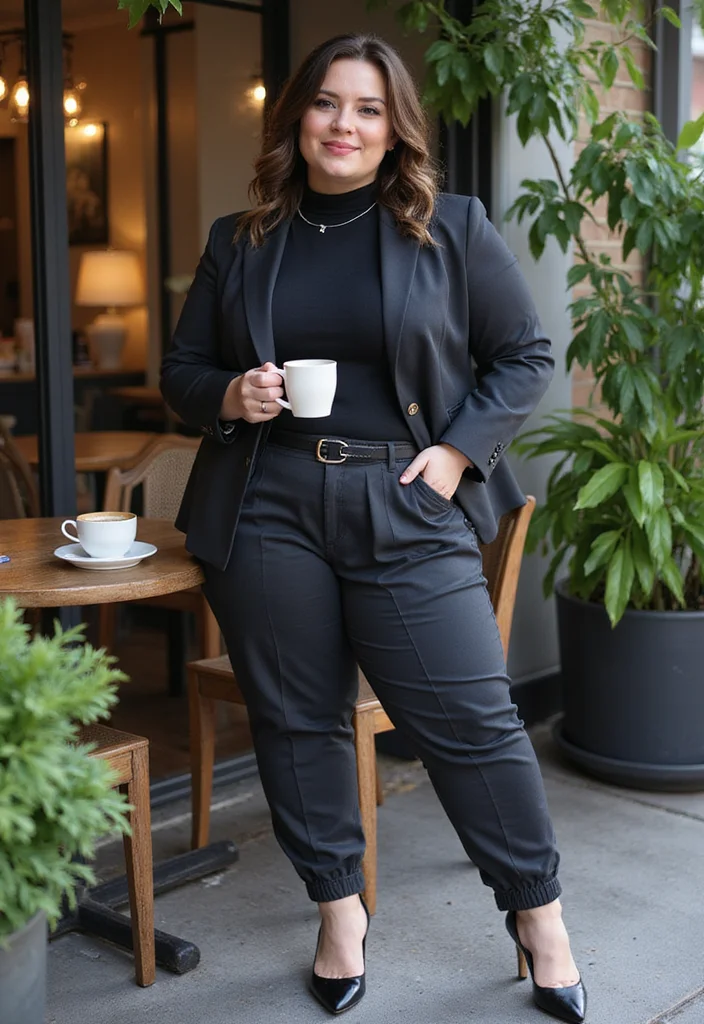 15 Trendy Plus-Size Outfits That Prove Style Has No Limits - Elevated Casual Cool 1