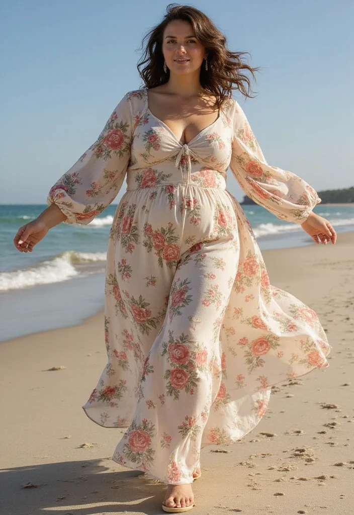 15 Trendy Plus-Size Outfits That Prove Style Has No Limits - Soft Feminine Layers 1