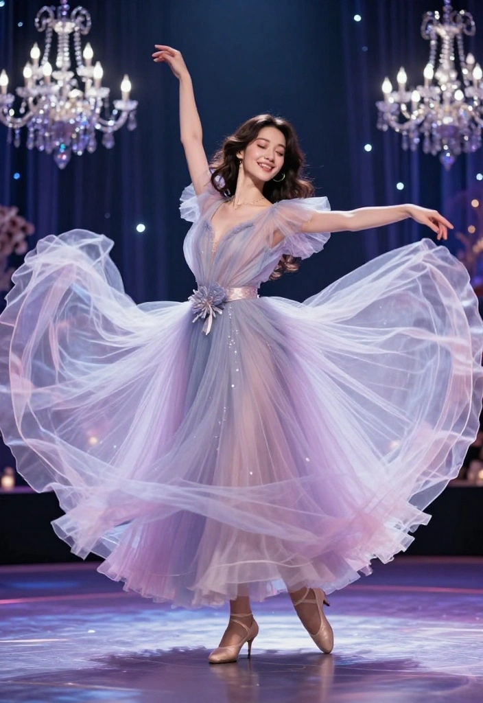 Unlock Your Style Potential: 18 Expressive Styles with Statement Sleeves You Need Now! - 15. Retro Tulle Sleeves 1