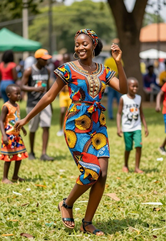 12 Show-Stopping African Print Summer Styles You Need to Try This Season! - 7. Vibrant Rompers 1
