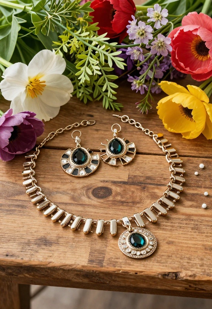 12 Spring Outfits That Feel Effortlessly Put Together - 10. Statement Accessories to Shine 1