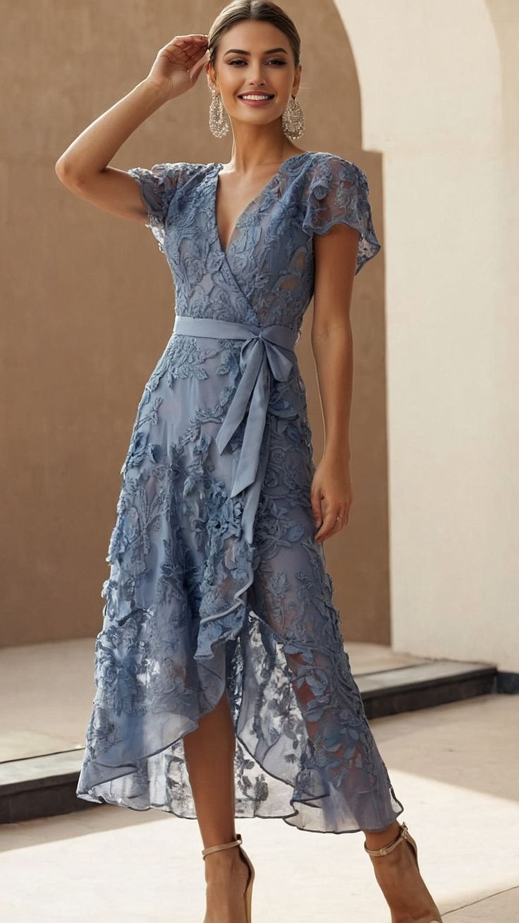 12 Stunning Beach Wedding Guest Dresses That Will Make You the Star of the Shore! - Lace Romance 1