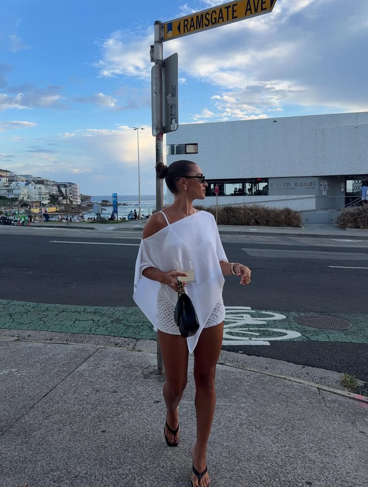 12 Trendy Miami Outfit Ideas That Will Turn Heads (Guess What #12 Is!) - 3. Beachy Vibes: Flowy Cover-Up & Swimwear 1