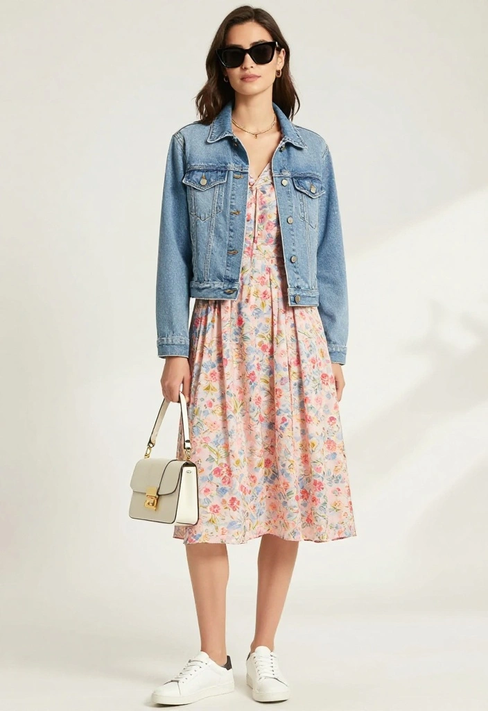 15 Fresh Spring Looks You’ll Want to Wear on Repeat - 2. Light-Wash Denim Jackets 1