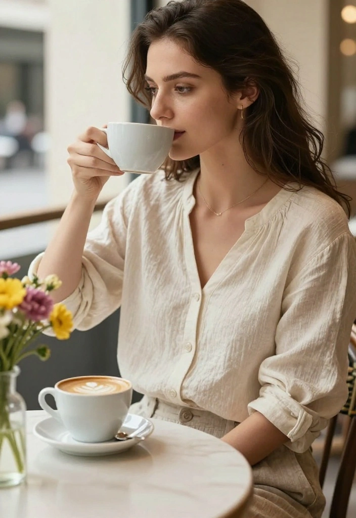 15 Fresh Spring Looks You’ll Want to Wear on Repeat - 4. Breezy Linen Tops 1