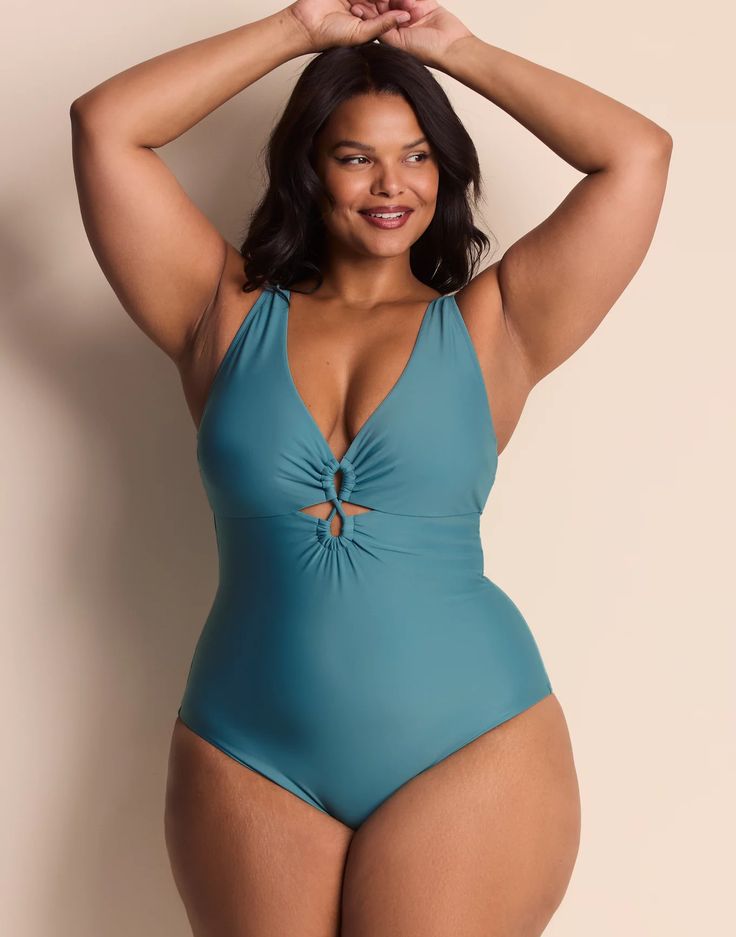 18 Stunning Plus-Size Swimwear Pieces That Will Make You Feel Confident This Summer! - Teal and Trendy 1