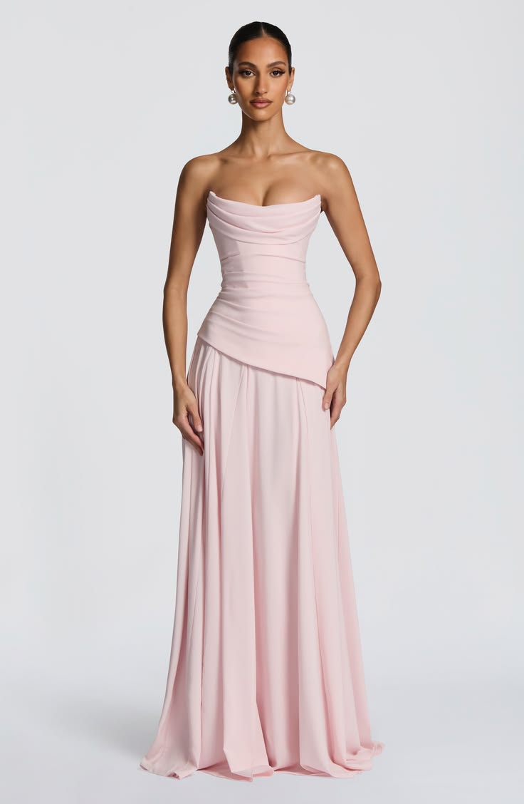 20 Stunning Graduation Dresses That'll Make You the Star of Your Ceremony (You Won't Believe #7!) - 2. Blush Pink Glam 1