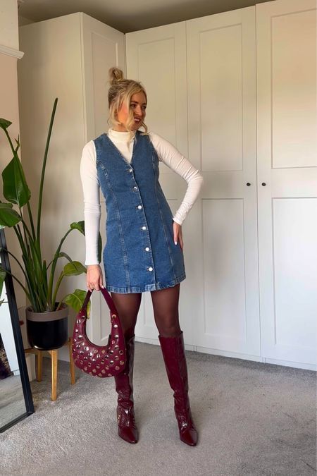 20 Denim Dresses That Will Elevate Your Summer Outfits (You Won't Believe #5!) - 12. The Chic Overalls 1