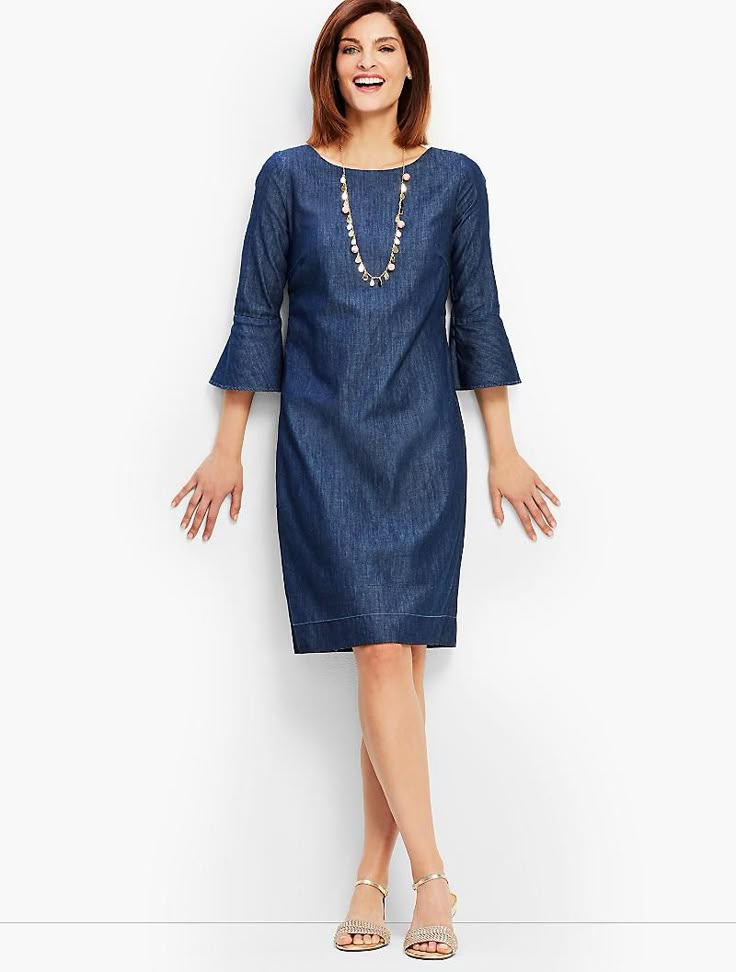 20 Denim Dresses That Will Elevate Your Summer Outfits (You Won't Believe #5!) - 17. The Bold Cut-Out 1