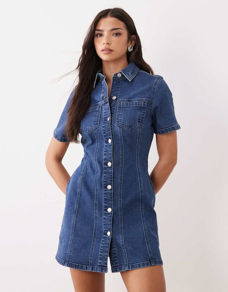 20 Denim Dresses That Will Elevate Your Summer Outfits (You Won't Believe #5!) - 20. The Bold and Beautiful 1